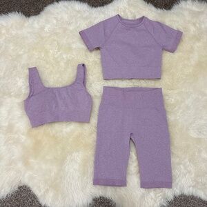 3pcs Bundles Women sport/workout/GYM/Yoga/Running/Jogging size Small